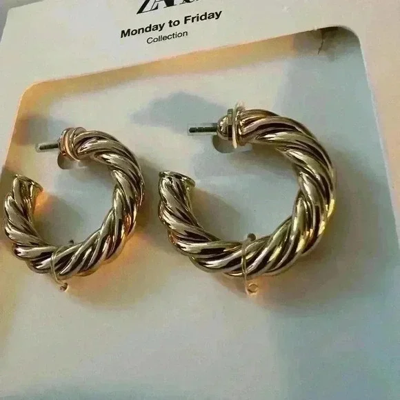🔥🔥zara hoops earrings - Picture 7 of 7